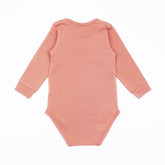 Long-sleeved bodysuit made of cotton (organic)